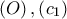\displaystyle{\left( O \right),\left( {{c_1}} \right)}