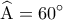 \displaystyle
\widehat{\rm A} = 60^\circ \displaystyle
\widehat{\rm A} = 60^\circ