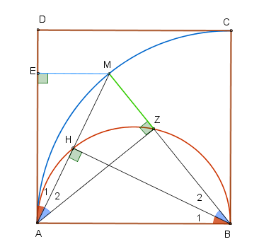 Τετράγωνο ημικύκλιο τεταρτοκύκλιο.png