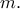 \displaystyle{m.}