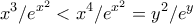 \displaystyle{x^3/e^{x^2}<x^4/e^{x^2}=y^2/e^y }