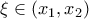 \xi \in (x_{1},x_{2})