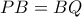 PB = BQ