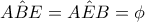 \hat{ABE}=\hat{AEB}=\phi