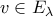 v \in E_{\lambda}