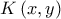 K\left( x,y \right)