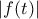  |f(t)| 