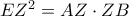 EZ^2=AZ \cdot ZB