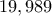 19,989