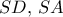 SD,\,SA