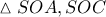 \displaystyle{\vartriangle SOA,SOC}