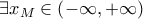 \exists x_{M}\in \left ( -\infty ,+\infty \right )
