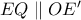EQ\parallel OE'