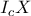 I_{c}X