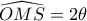\widehat {OMS}=2\theta