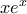 xe^x