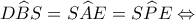 \displaystyle{D\widehat BS = S\widehat AE = S\widehat PE \Leftrightarrow }