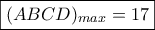 \boxed{(ABCD)_{max}=17}