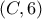 (C, 6)