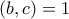 (b, c)=1