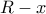 R-x