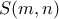 S(m,n)