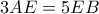 3AE=5EB