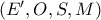 \left( {E',O,S,M} \right)