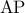 \displaystyle{\rm AP}