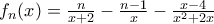 f_n (x) = \frac{n}{x+2} - \frac{n-1}{x} - \frac{x-4}{x^2 + 2x}