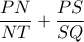 \dfrac{PN}{NT}+\dfrac{PS}{SQ}