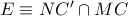 E\equiv NC^{\prime}\cap MC