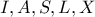 I,A,S,L,X