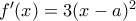 f'(x)=3(x-a)^2