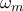 \displaystyle{{\omega _m}}