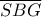 \overline {SBG}