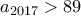 {a_{2017}}>89