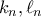 k_n,\ell_n