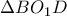 \Delta BO_{1}D