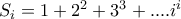 S_i=1+2^2+3^3+....i^i