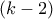 (k-2)