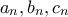 a_n,b_n,c_n