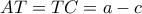 AT=TC=a-c