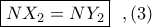\boxed{NX_{2}=NY_{2}}\ \ ,(3)