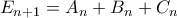 E_{n+1} = A_n + B_n+C_n