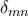 \delta_{mn}