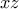 \displaystyle{xz}