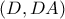 (D , DA)
