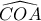\widehat{COA}
