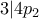 3|4p_2